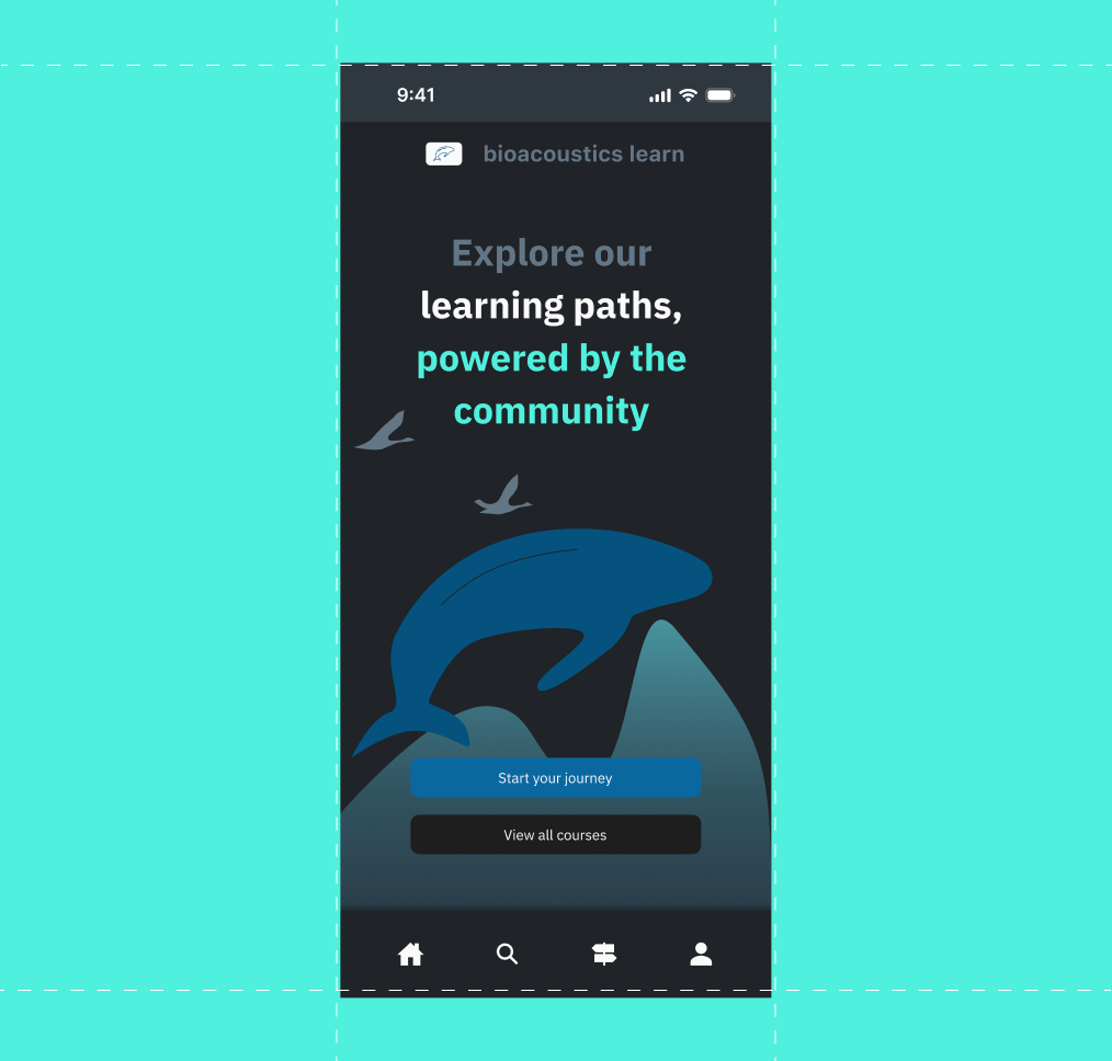 Graphic of a close up of a website depicting an Our Projects page with sample project names and dates.