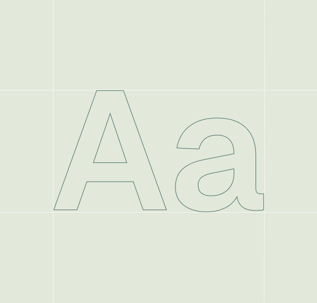 Graphic depicting a hexagonal cropped photo of an interior room design with grid lines along its borders.