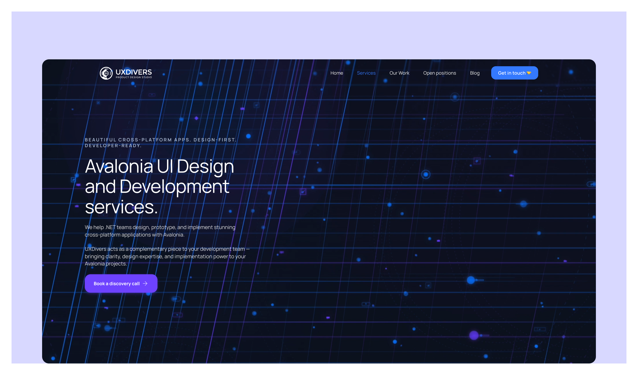 Graphic depicting UI-styled buttons with different categories of interior design items on top of an image of a modern interior living room.